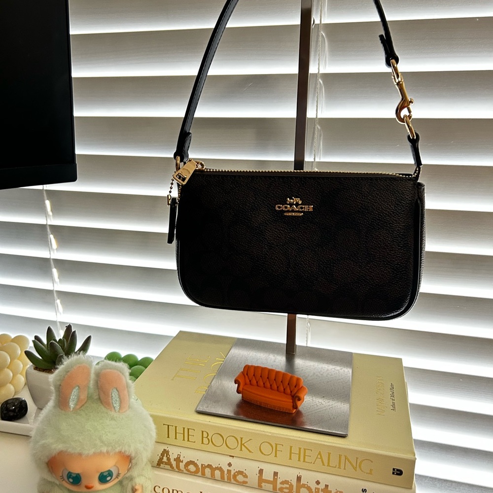 Coach Leather Shoulder Bag